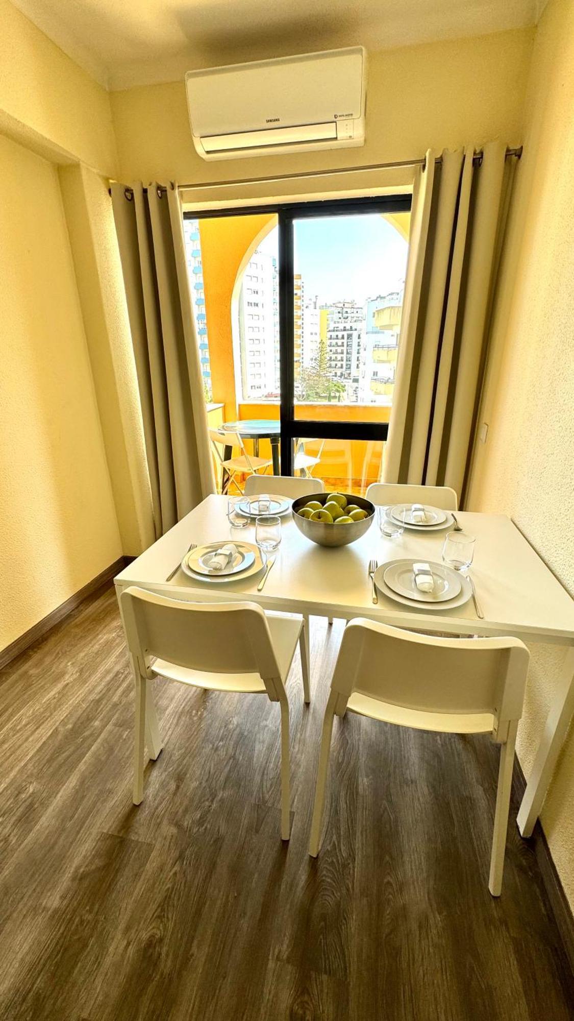 Praia Da Rocha, 5-F, Charming Apartment With Air Conditioning - Patio Da Rocha By Ig Portimão Extérieur photo